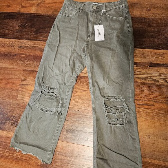 Vervet 90S Vintage Crop Flare Jeans Size 28 - Picture 1 of 5